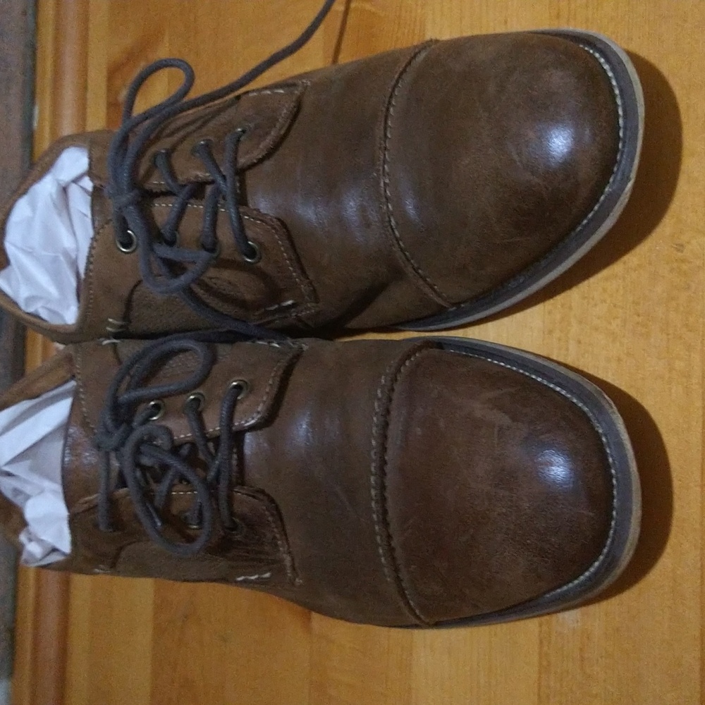 Steve Madden Men's Jagwar Oxford, brown, leather - Picture 7 of 17